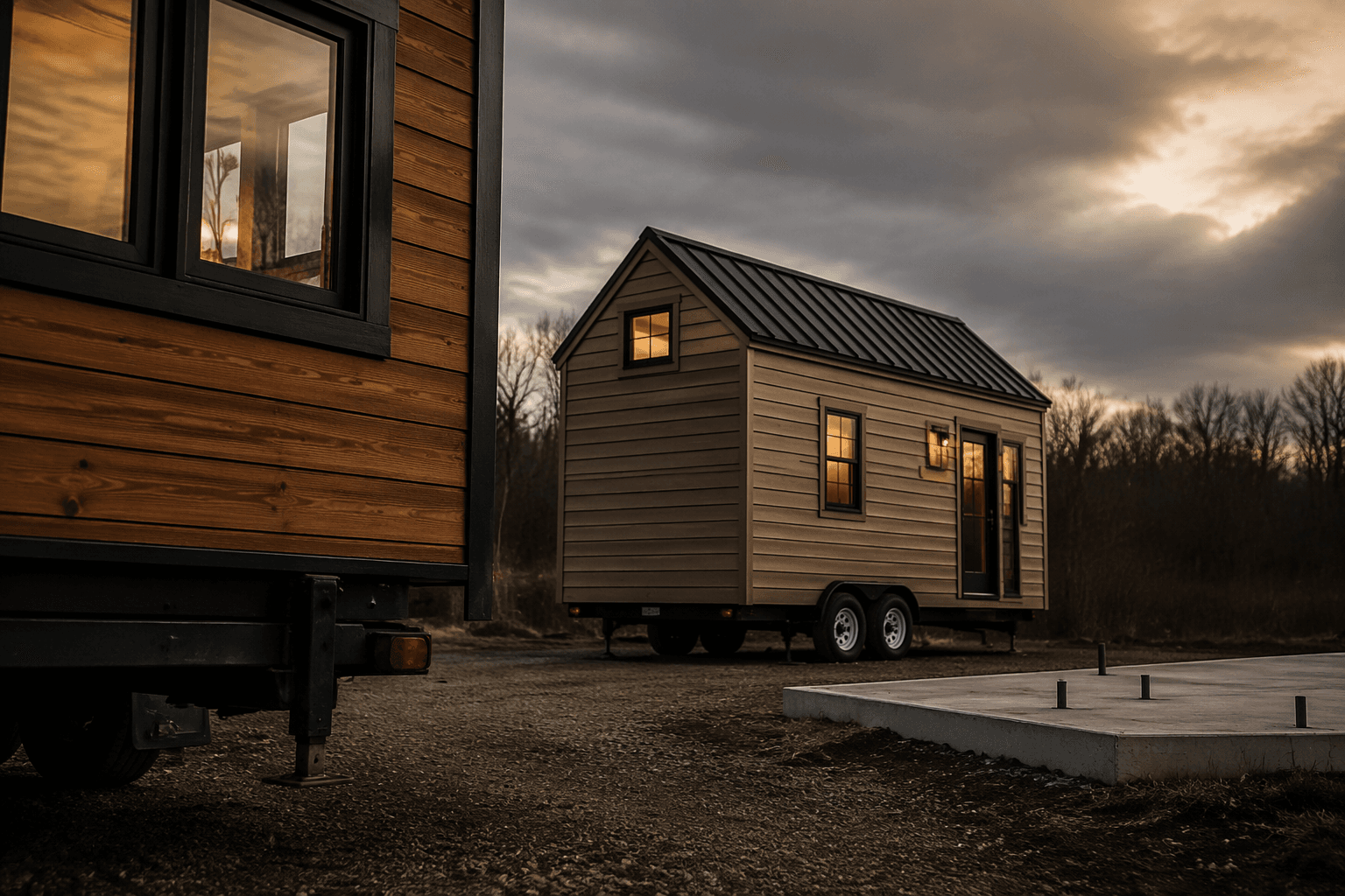 Tiny houses explained, wheels, foundations and the standards behind them