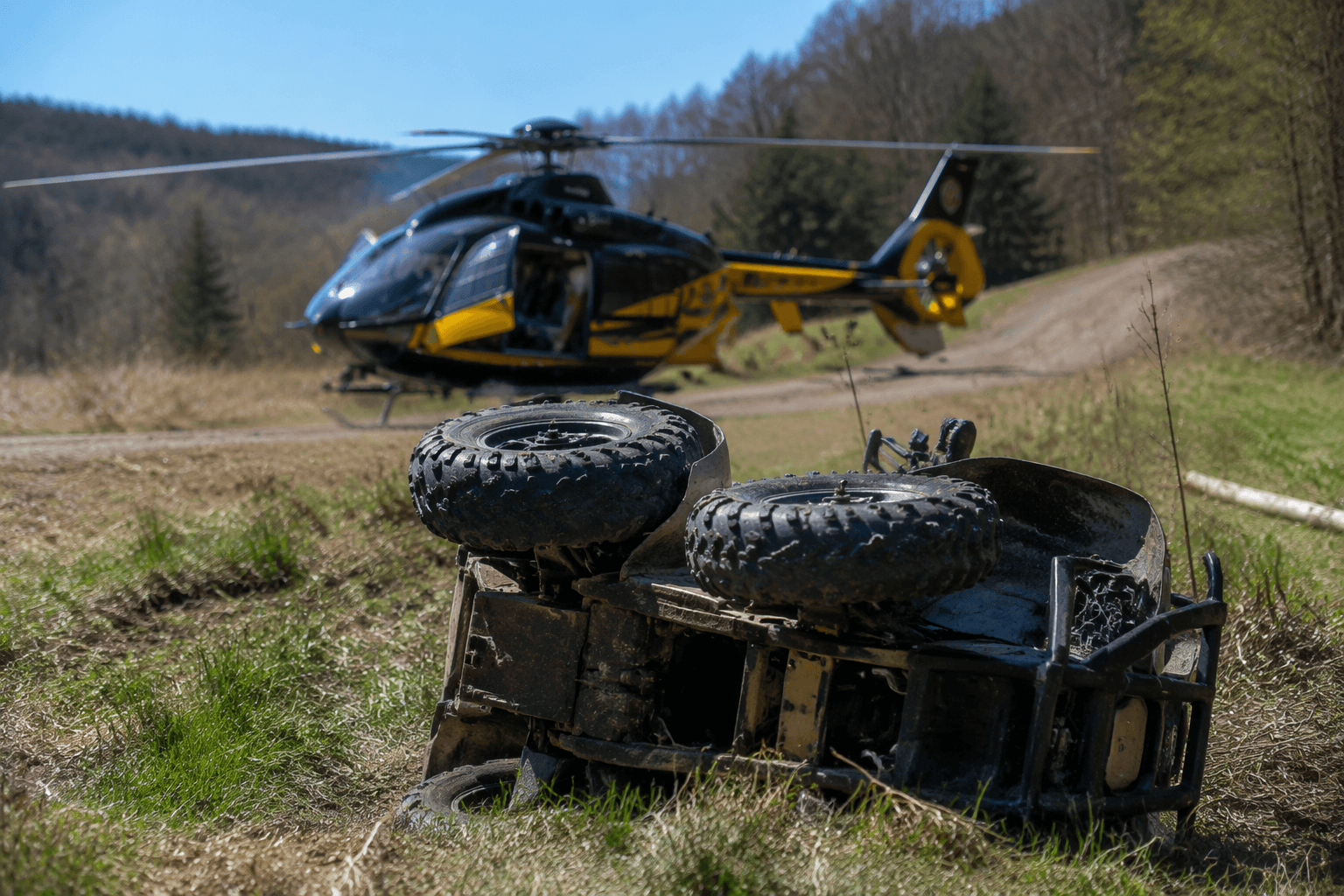 Teen flown to hospital after serious ATV crash in Union County