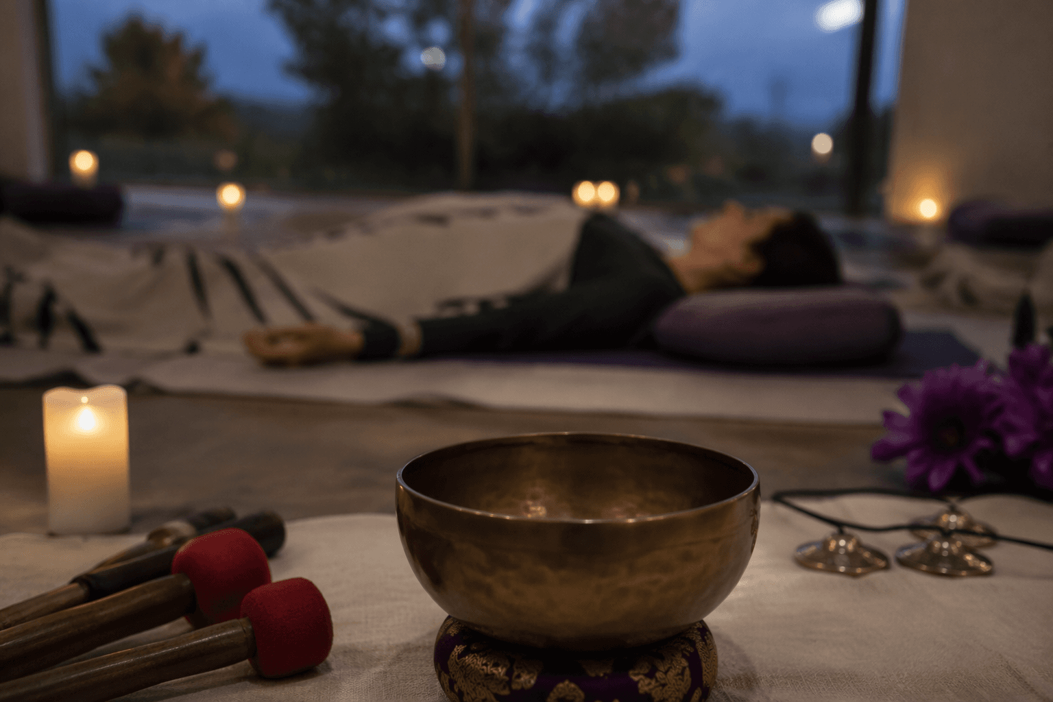 Scripps Health offers restorative yoga and sound therapy for cancer patients
