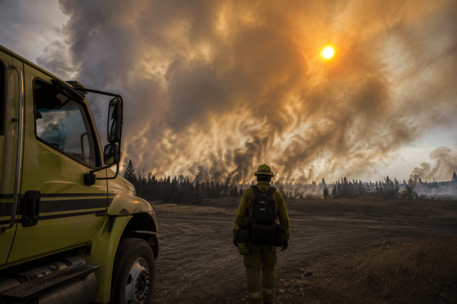 Fergus Falls firefighter leaves camping trip to battle northern Minnesota wildfires