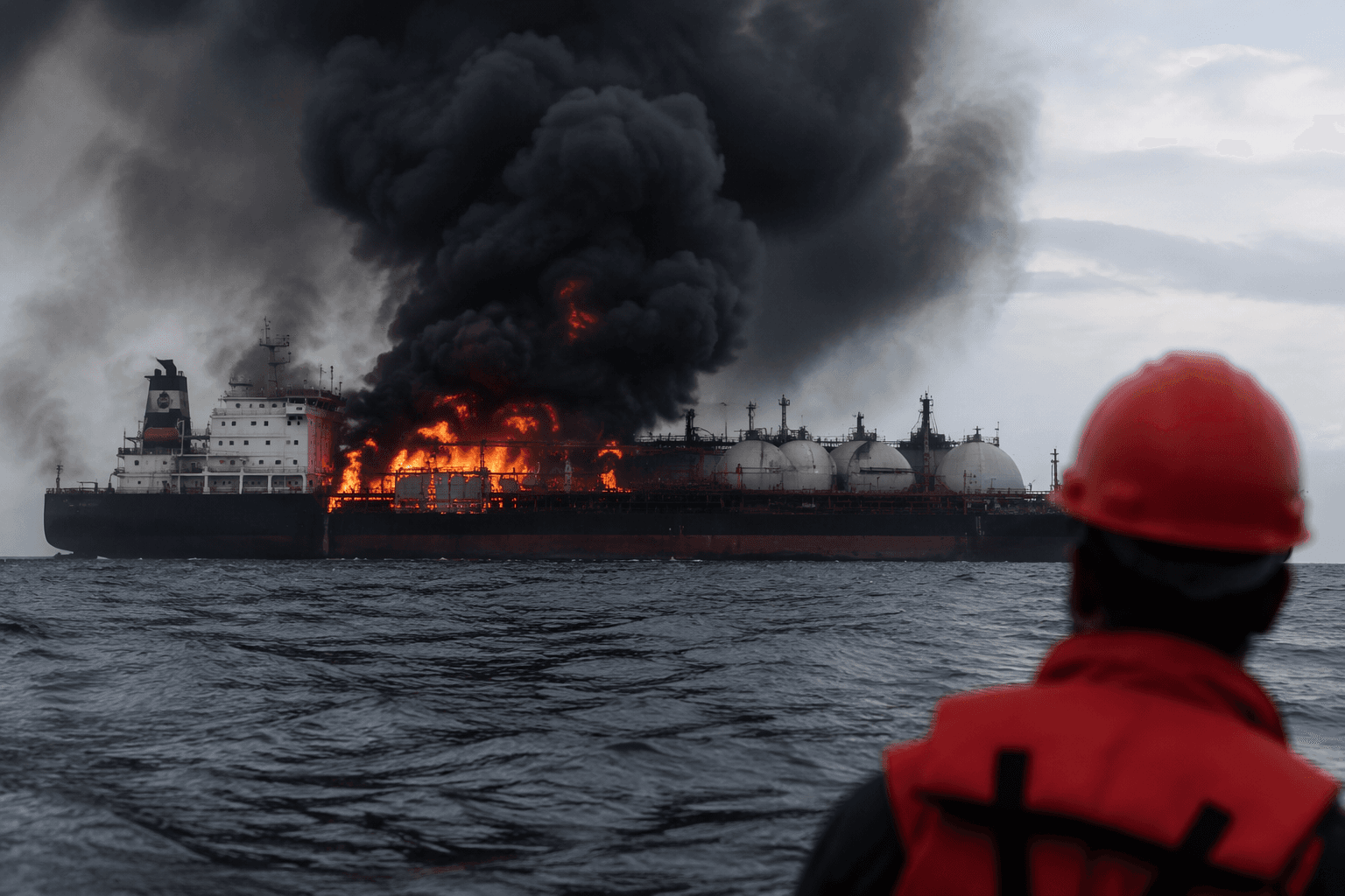 LPG carrier attacked off Romania coast, 17 crew rescued