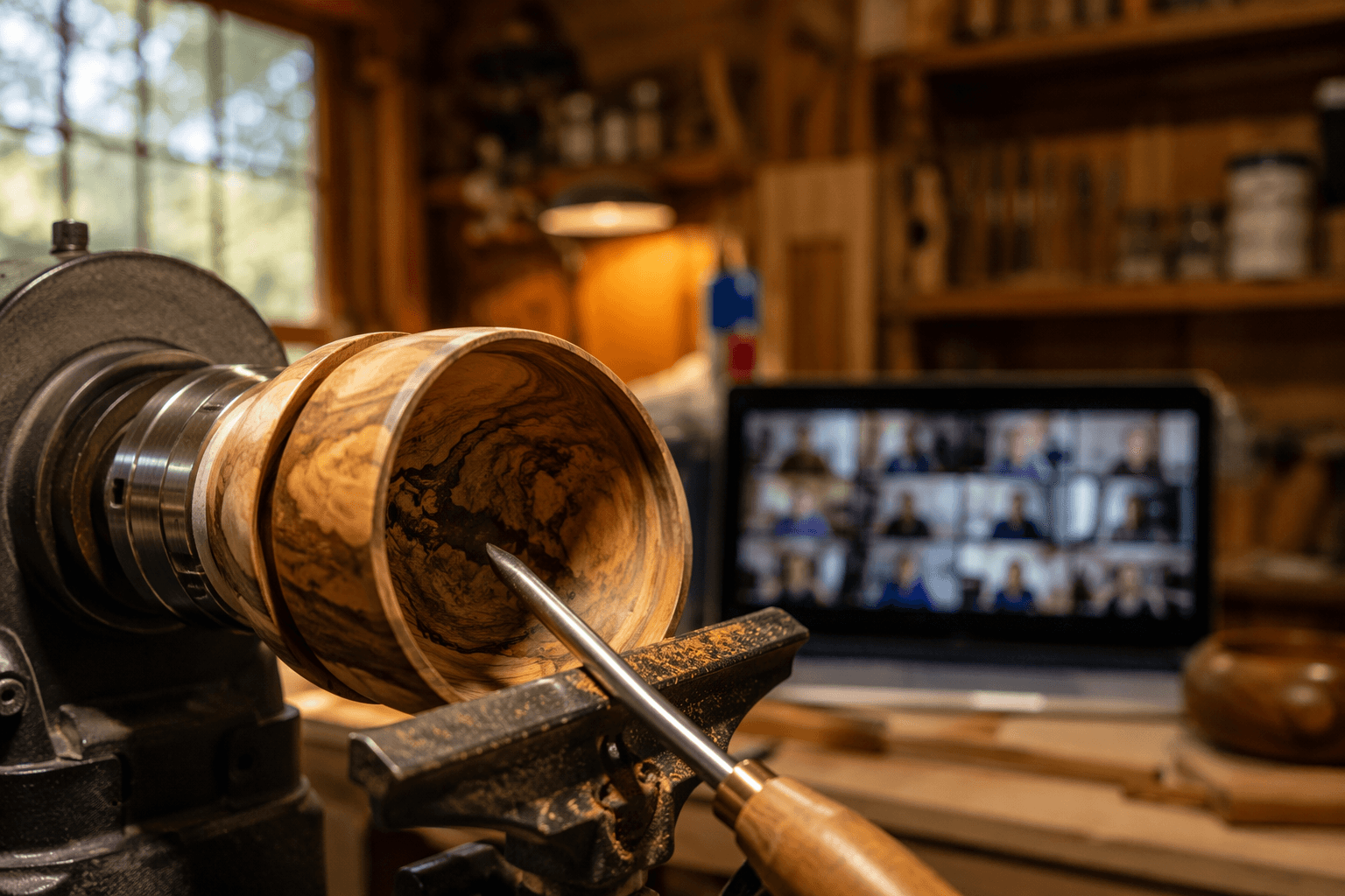 Worldwide Woodturners calendar links turners across the globe online