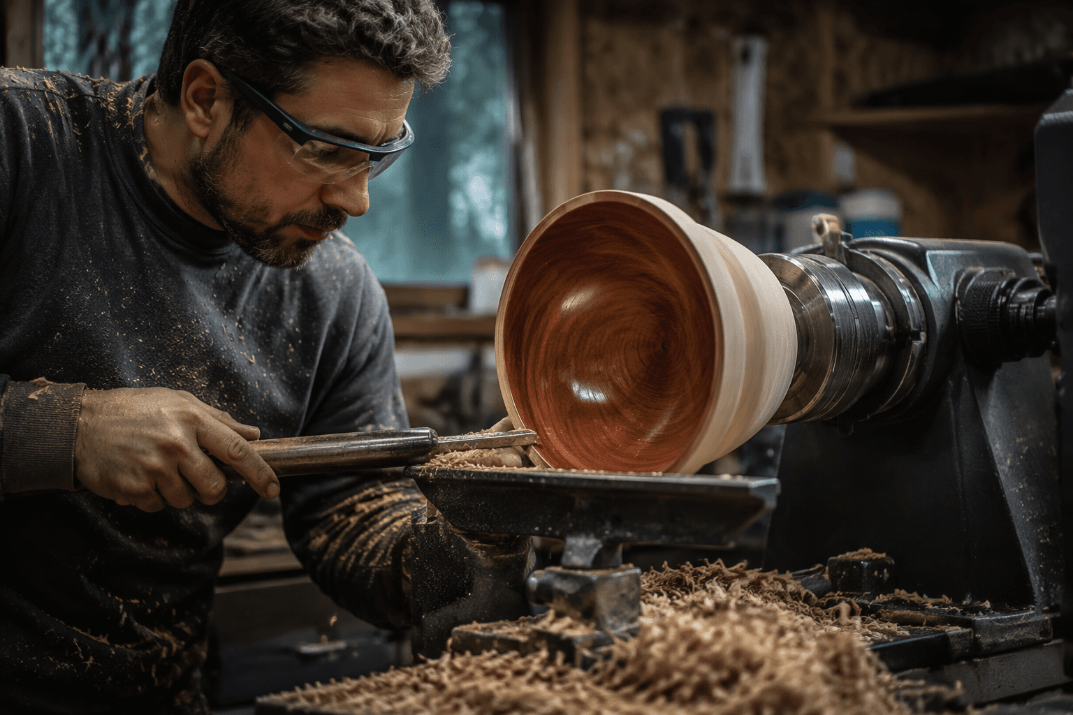 Woodturning video on unprecedented lathe method draws millions of views