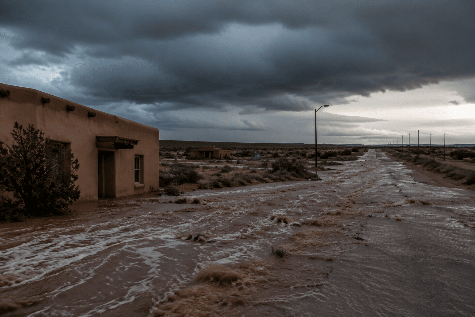 Evacuations ordered in Zuni Pueblo after flash flooding from monsoon storm