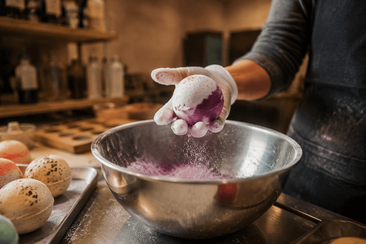 How bath bombs fizz, the chemistry behind the bubbles