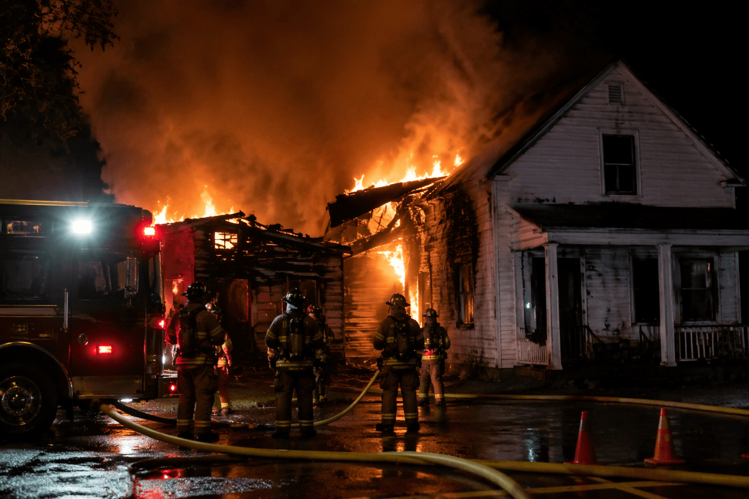 Union County fire damages two homes near Lewisburg, no injuries reported
