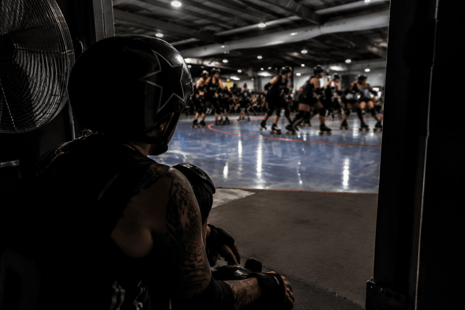 Connecticut Roller Derby stages travel team double header in East Haven