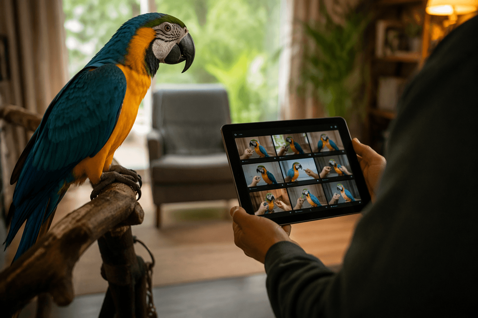 Parrot Wizard updates video browser for training-focused bird care