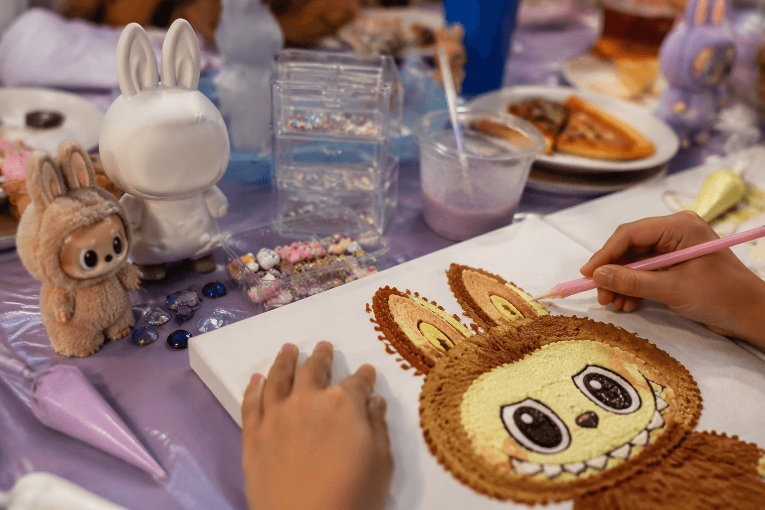 Labubu craft night turns collectible craze into family fun