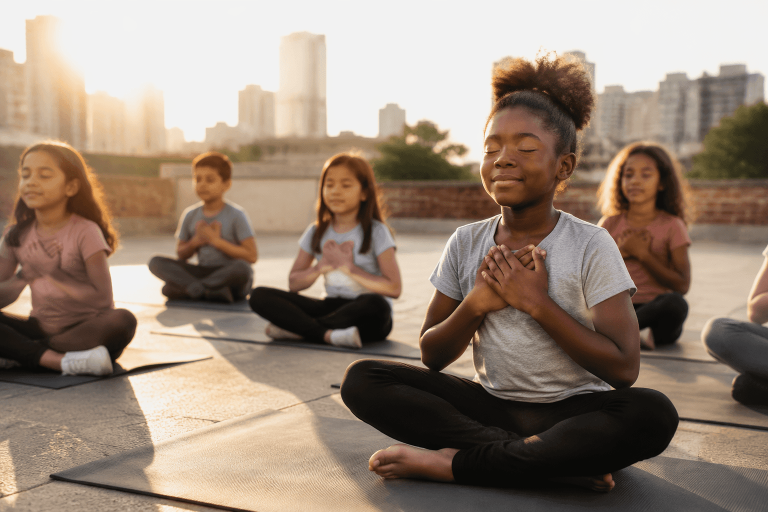 School yoga program boosts children's self-esteem and gratitude, study finds