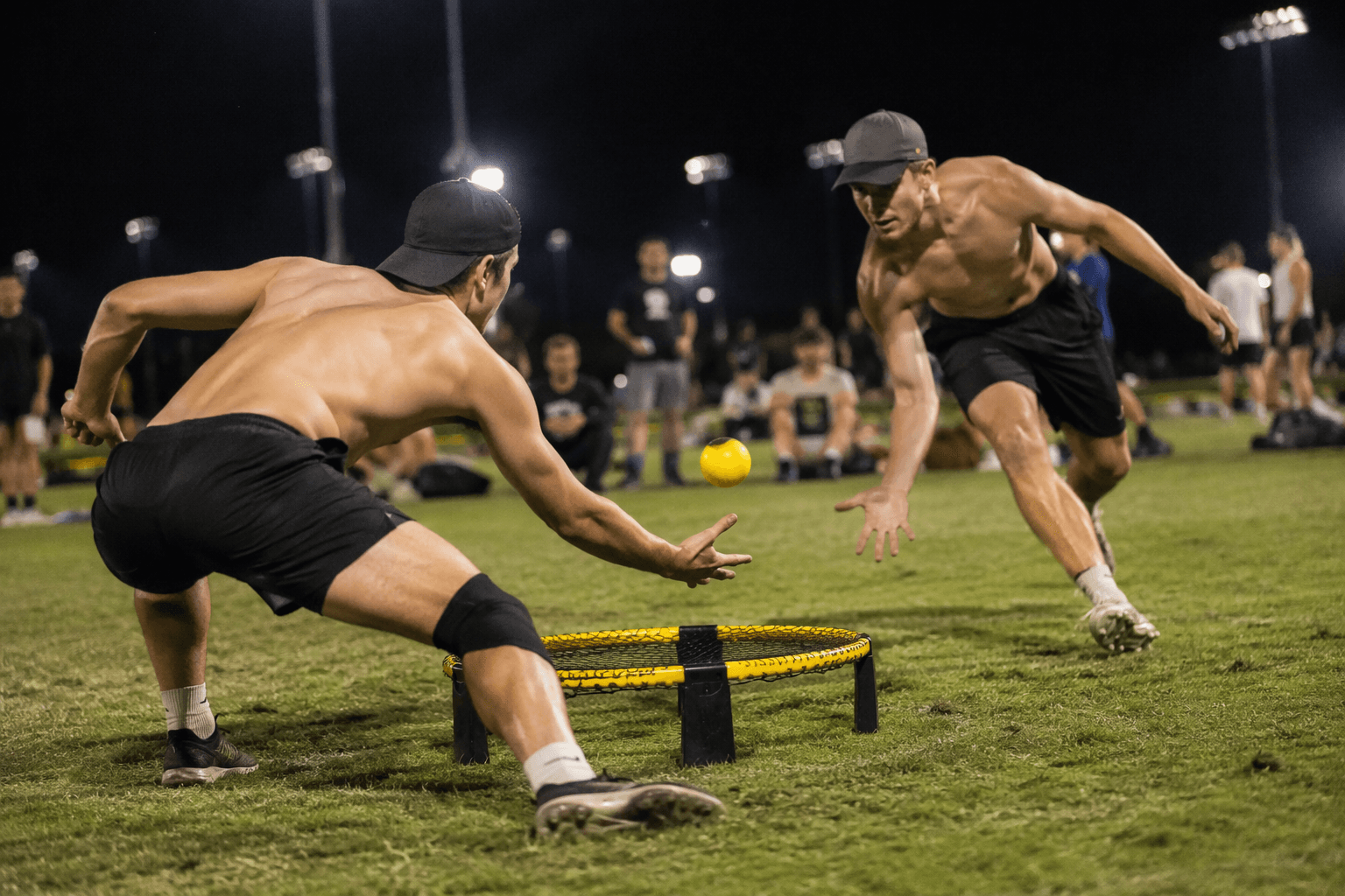 Apollo Noronha and Quinn Shields win ECI Spikeball title at Kiwanis Park
