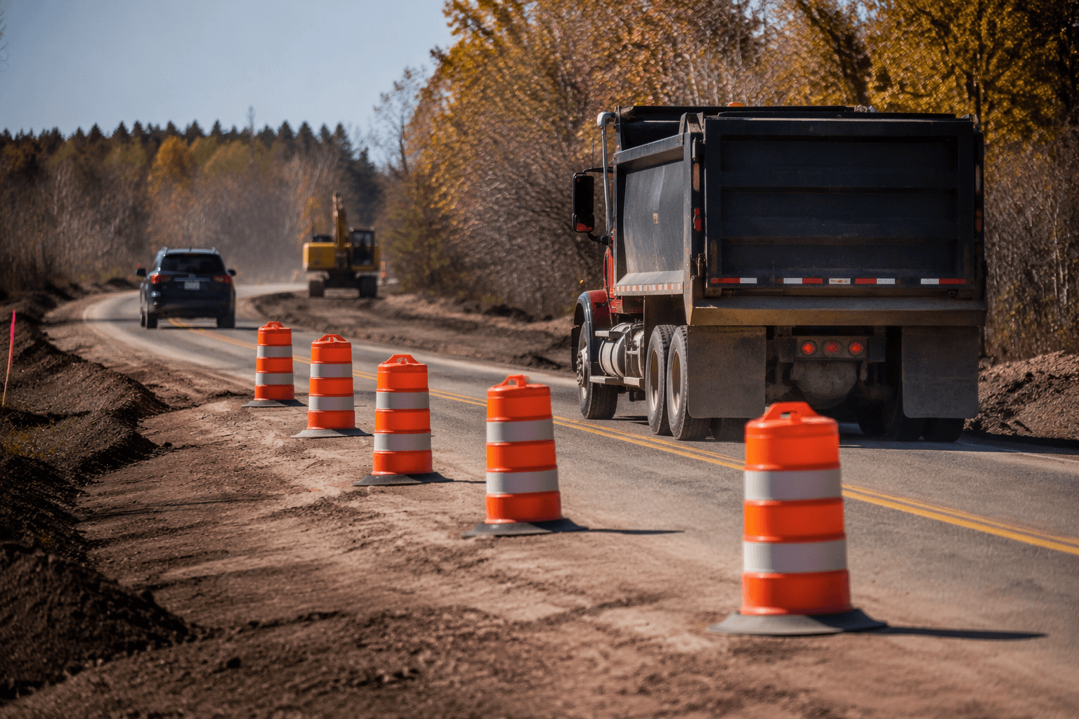 Lane closure announced on Hwy VV East near Hwy 47 in Keshena