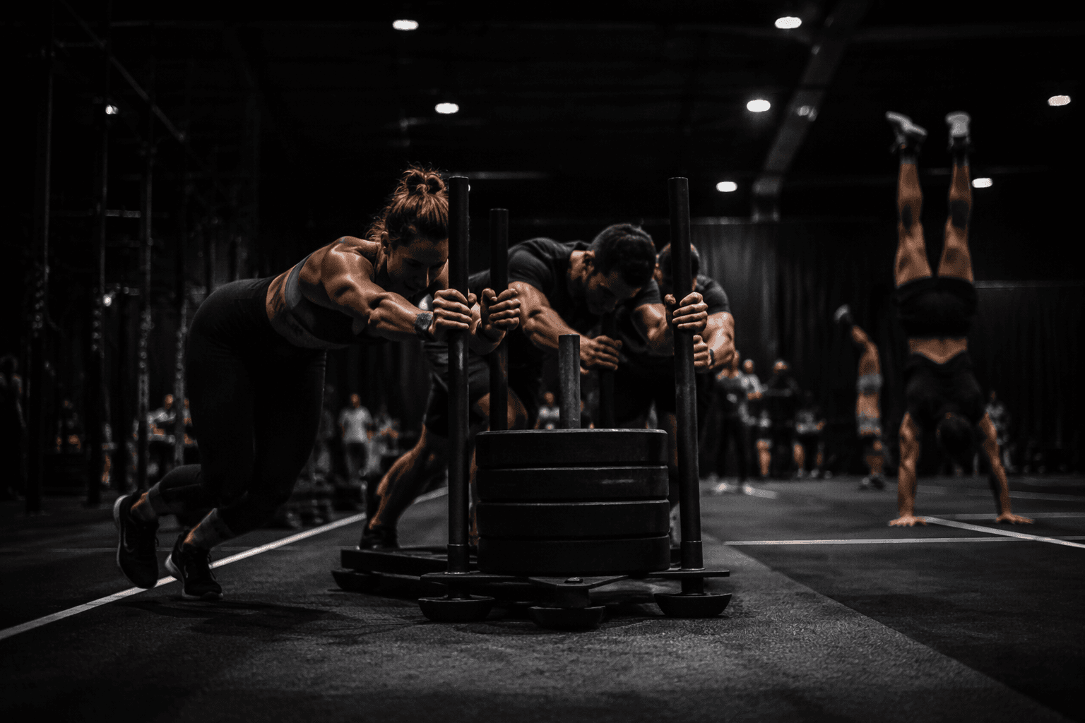 CrossFit reveals Big Bob Sled Push, handstand relay for team events