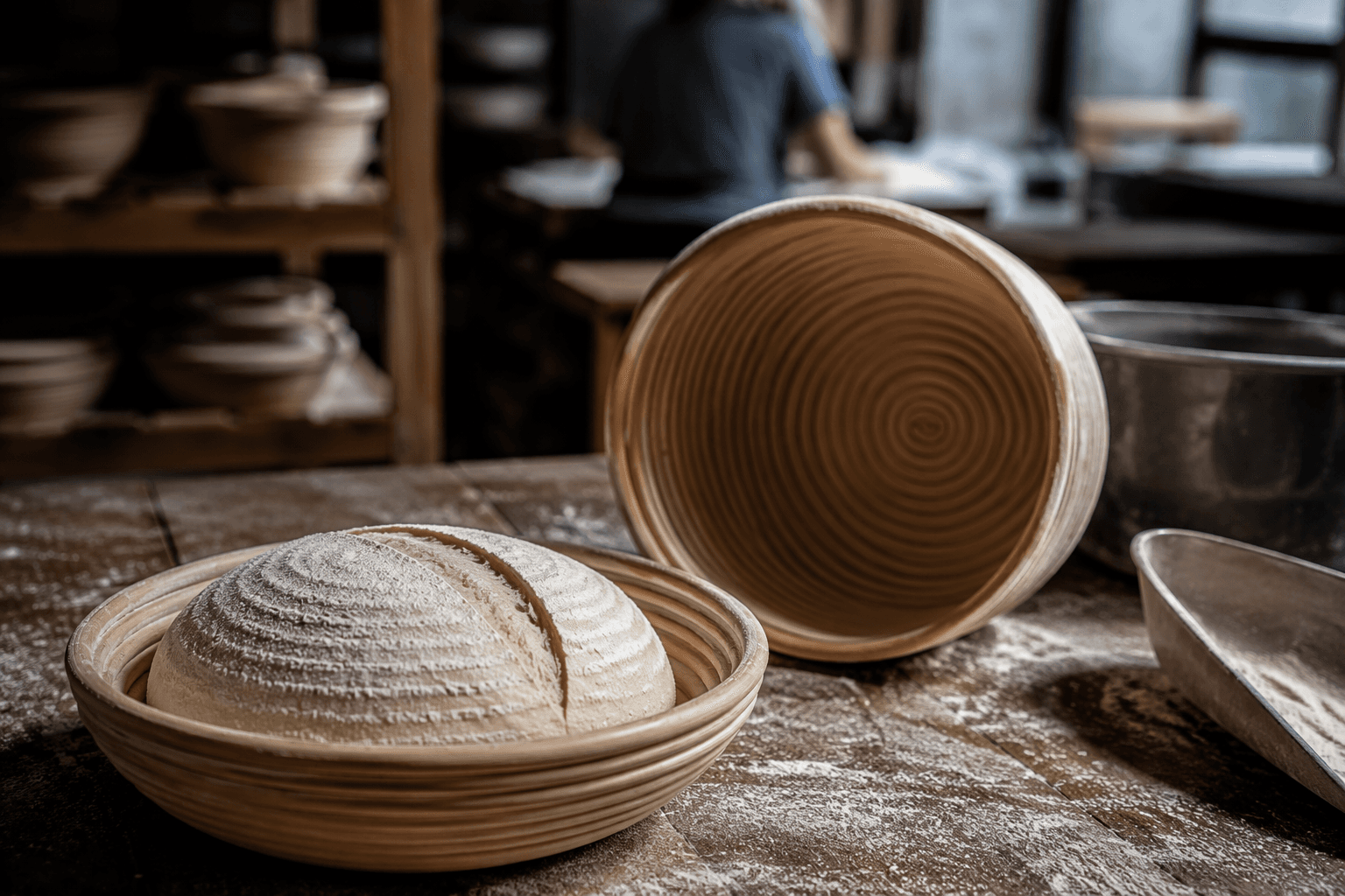 How bannetons and brotforms shape better sourdough loaves