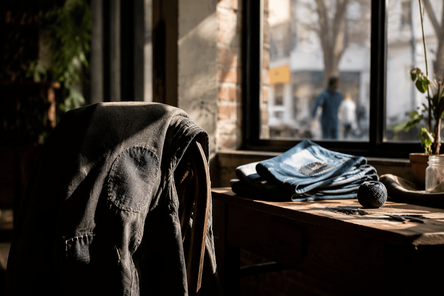 Visible mending turns wardrobe repairs into sustainable style