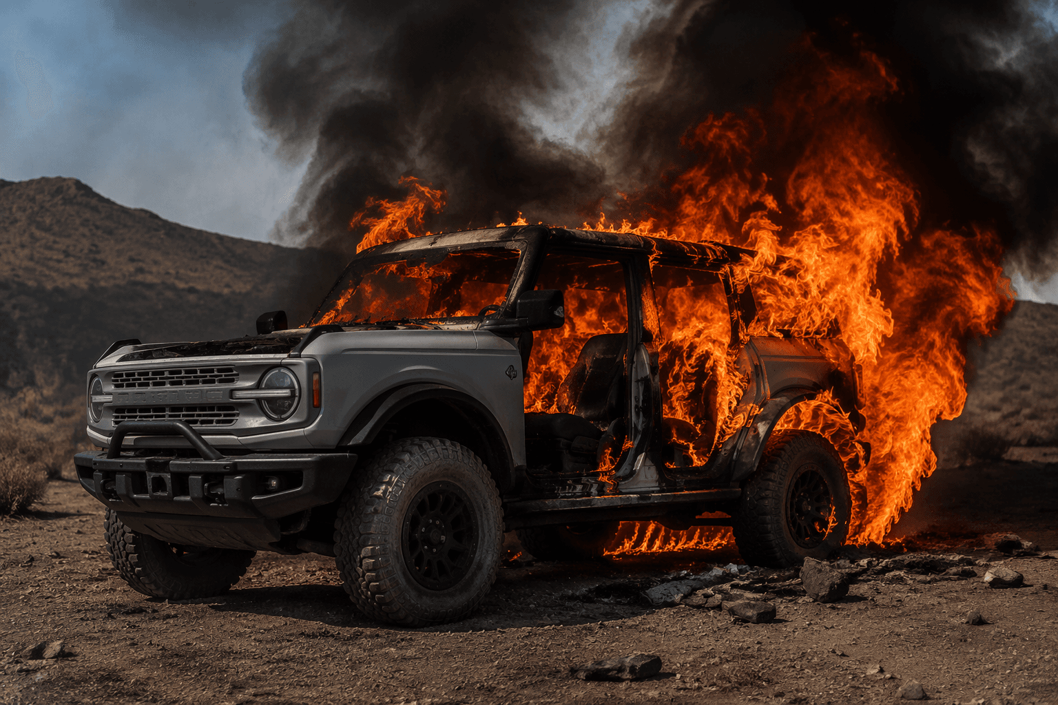 Ford recalls 565,000 Broncos over wiring fire risk