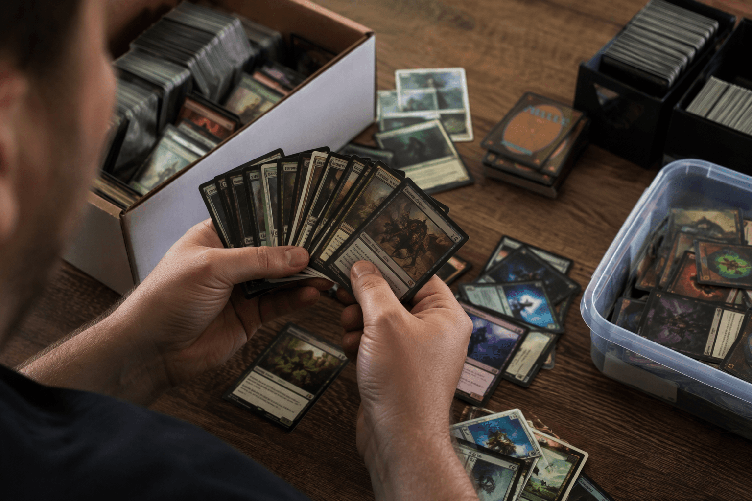 How to build a Commander deck from leftover cards and bulk rares
