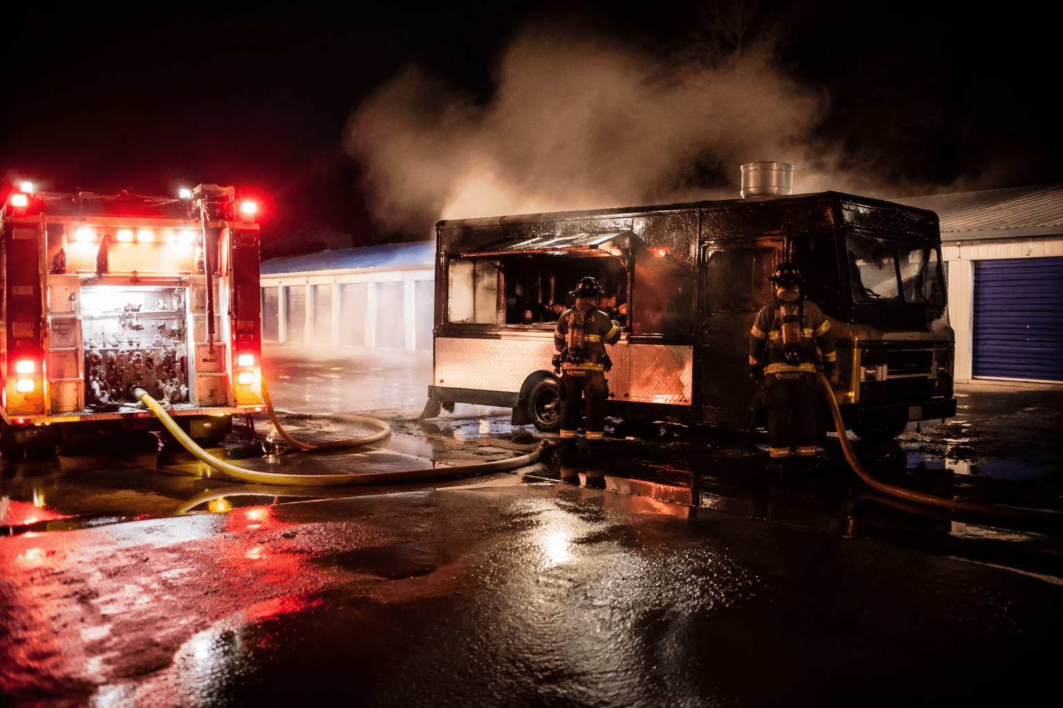 Baker City firefighters quickly douse food truck blaze, no injuries reported
