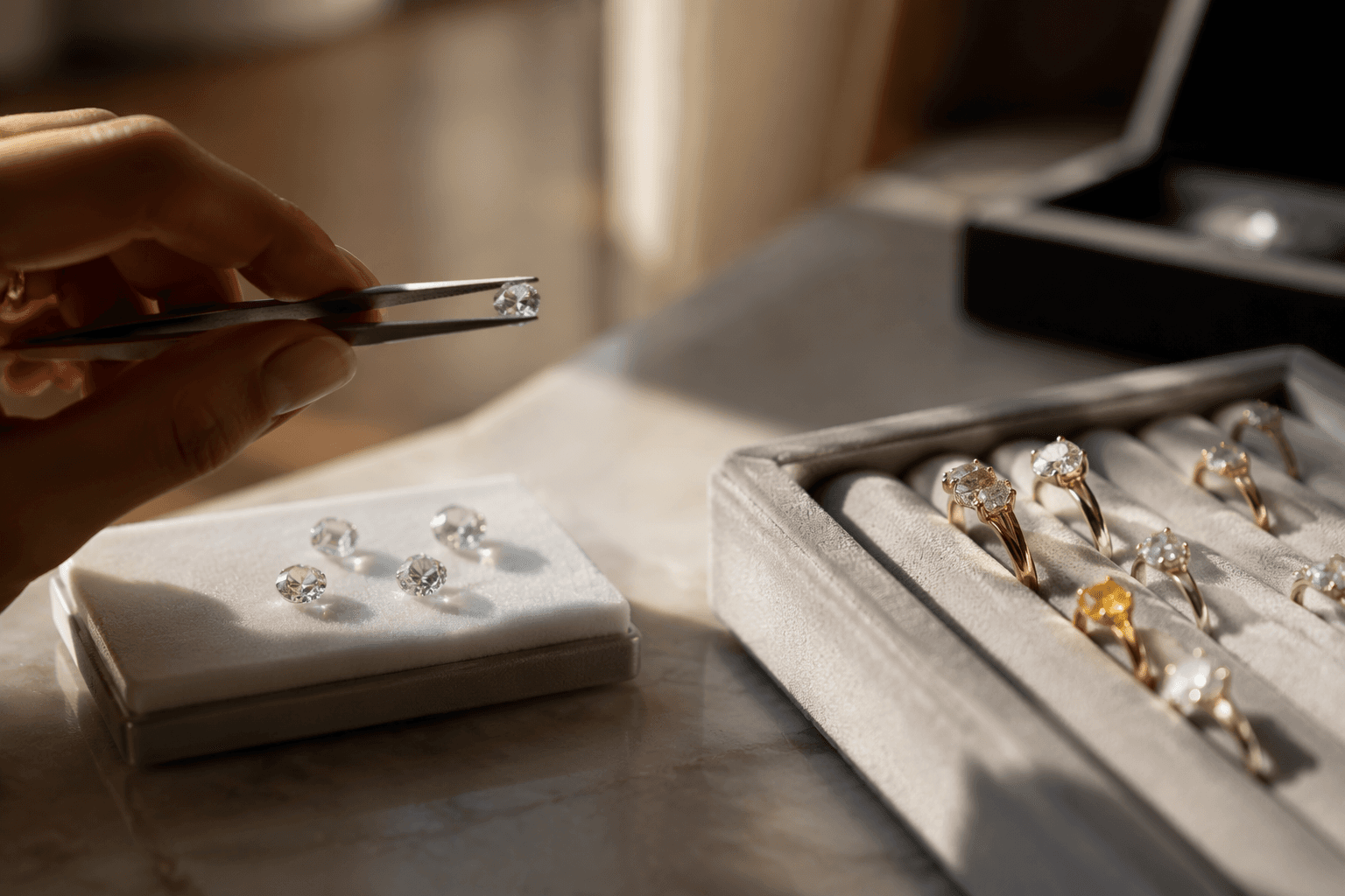 Lab-grown diamonds squeeze natural stone sales as prices weaken