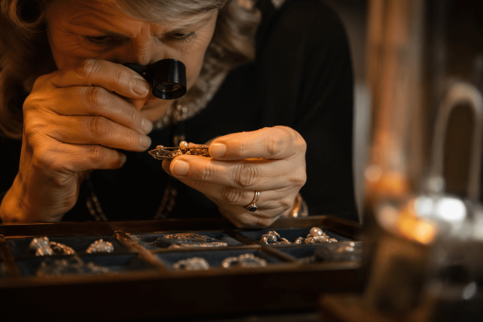 How to identify vintage jewelry maker’s marks and gold stamps