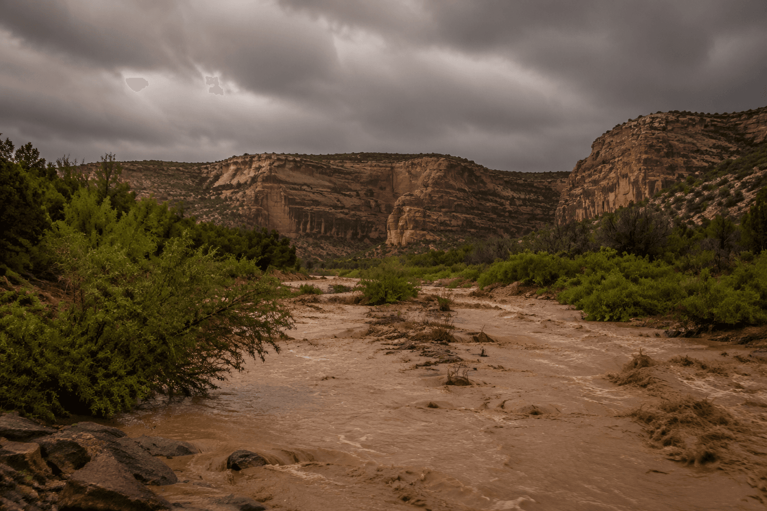 Flash flood warnings extended for Chinle, Canyon de Chelly areas