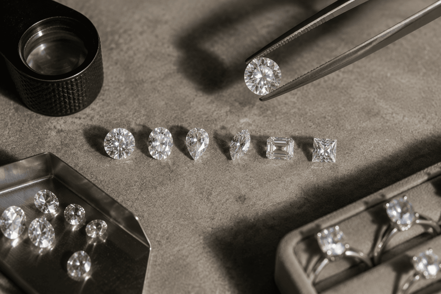 Moissanite market forecast tracks growth through 2033, by shape segments