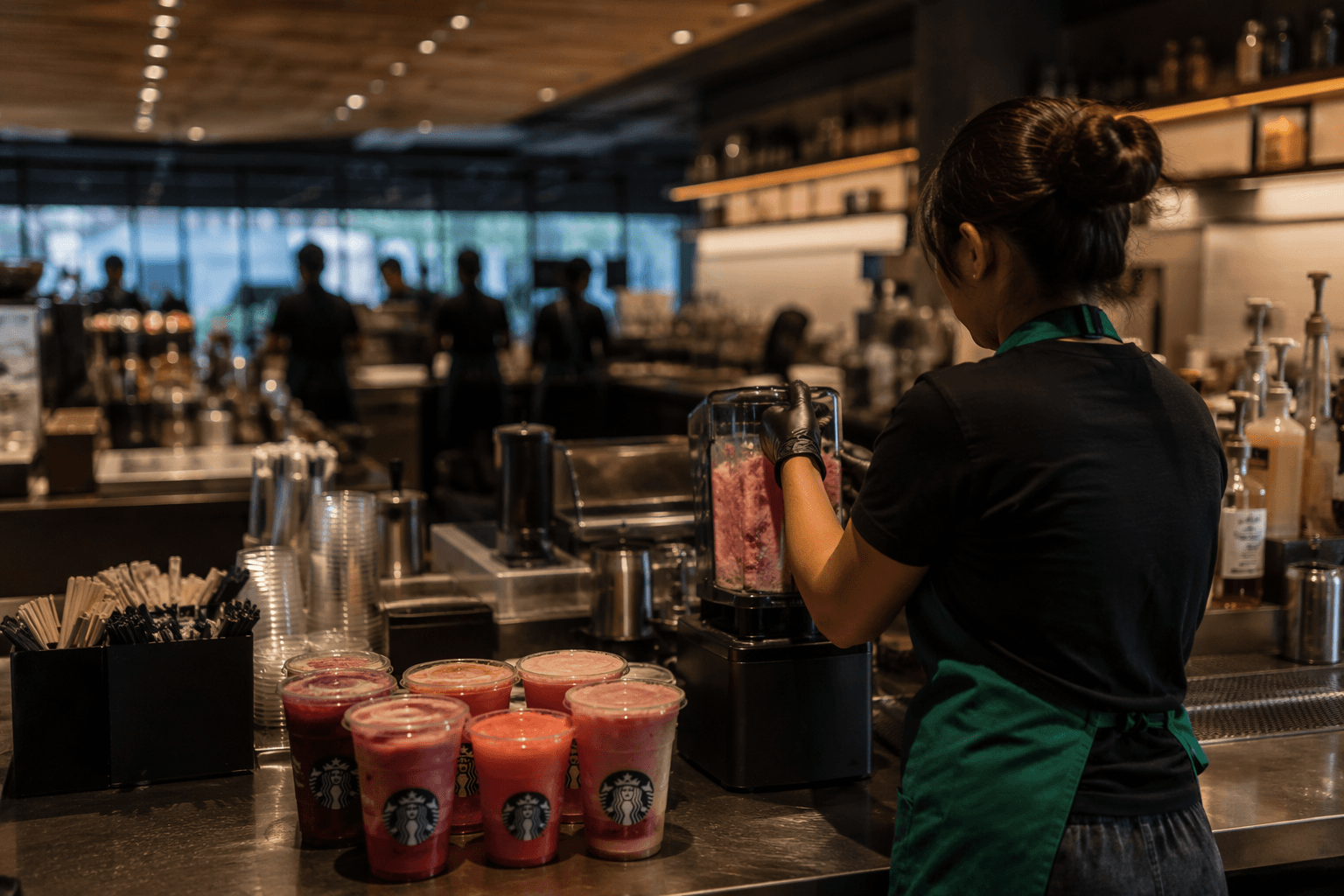 Starbucks adds frozen Energy Refreshers, raising bar workload