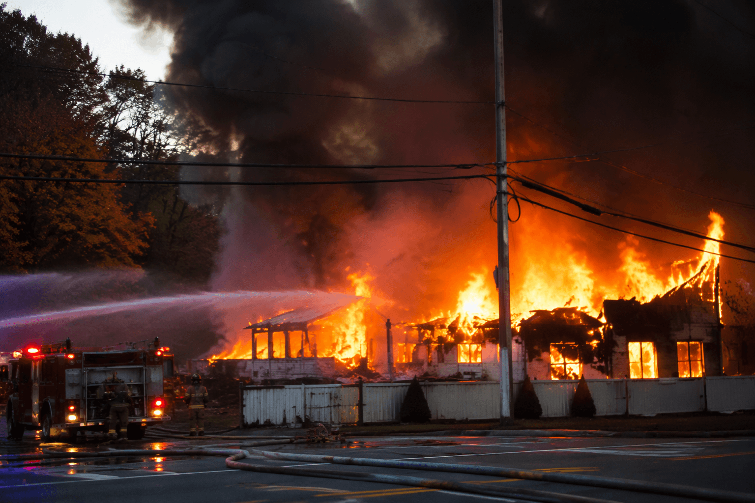 Explosion, fire engulf Sloatsburg building, one person injured