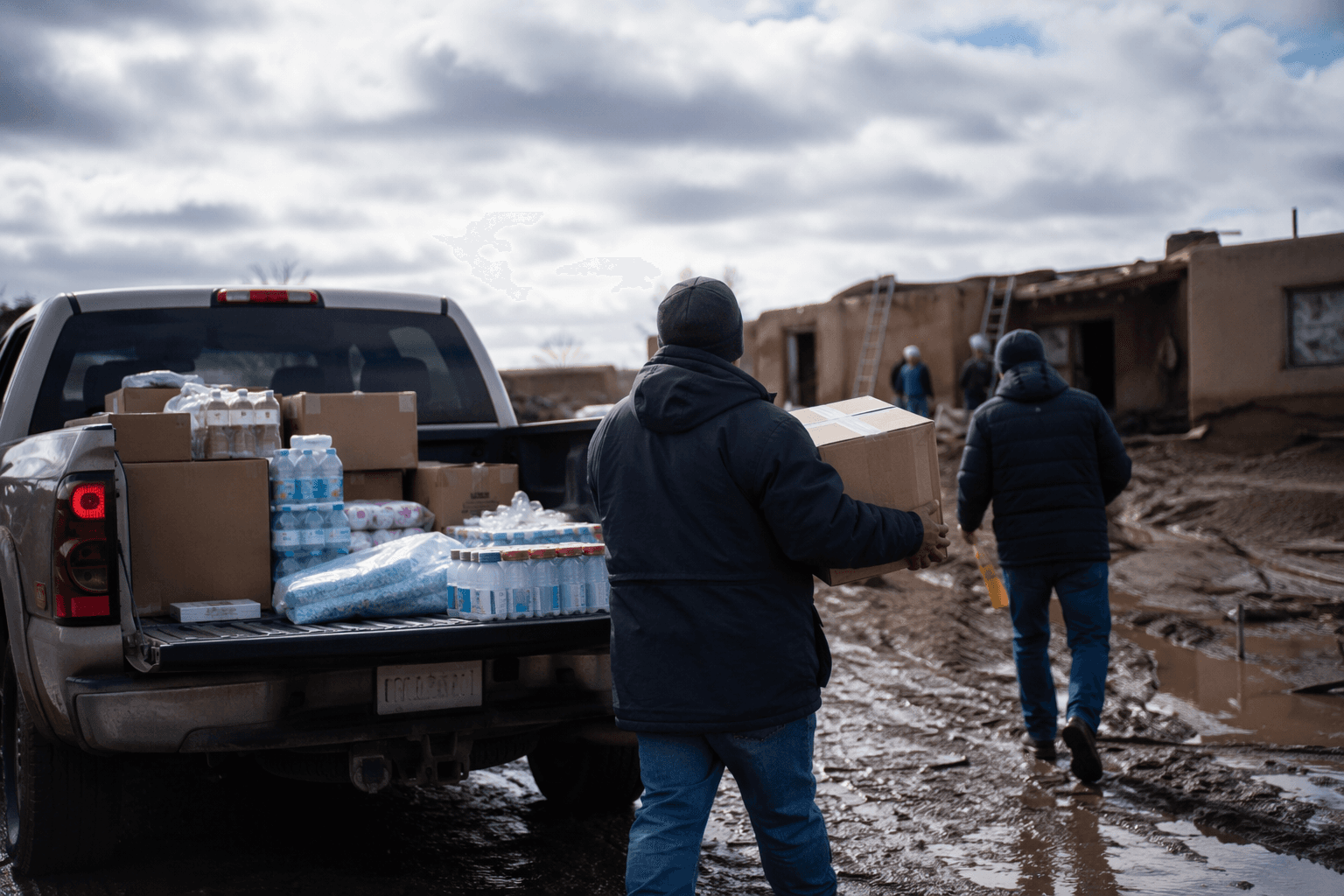 Local business steps up to help Zuni Pueblo flood victims