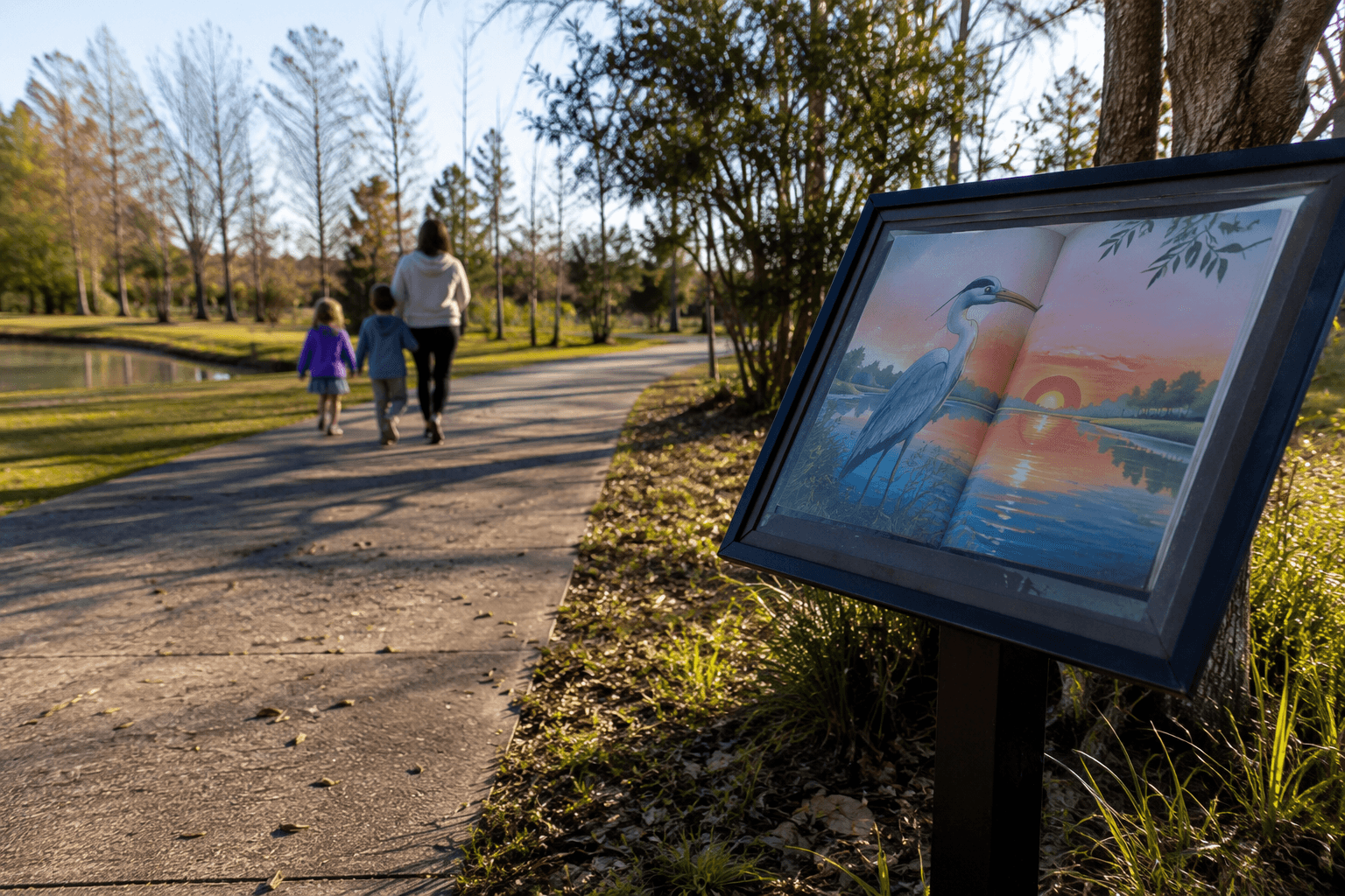 Holmes County library StoryWalk turns Deer Run Park into outdoor reading path