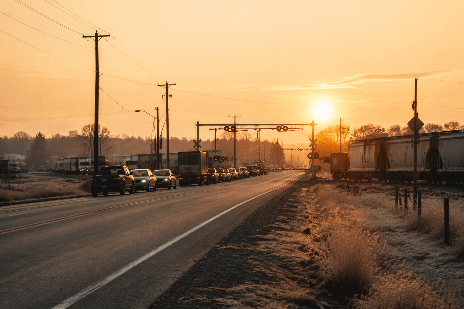 Intermittent traffic impacts expected on Highway 43 for rail work