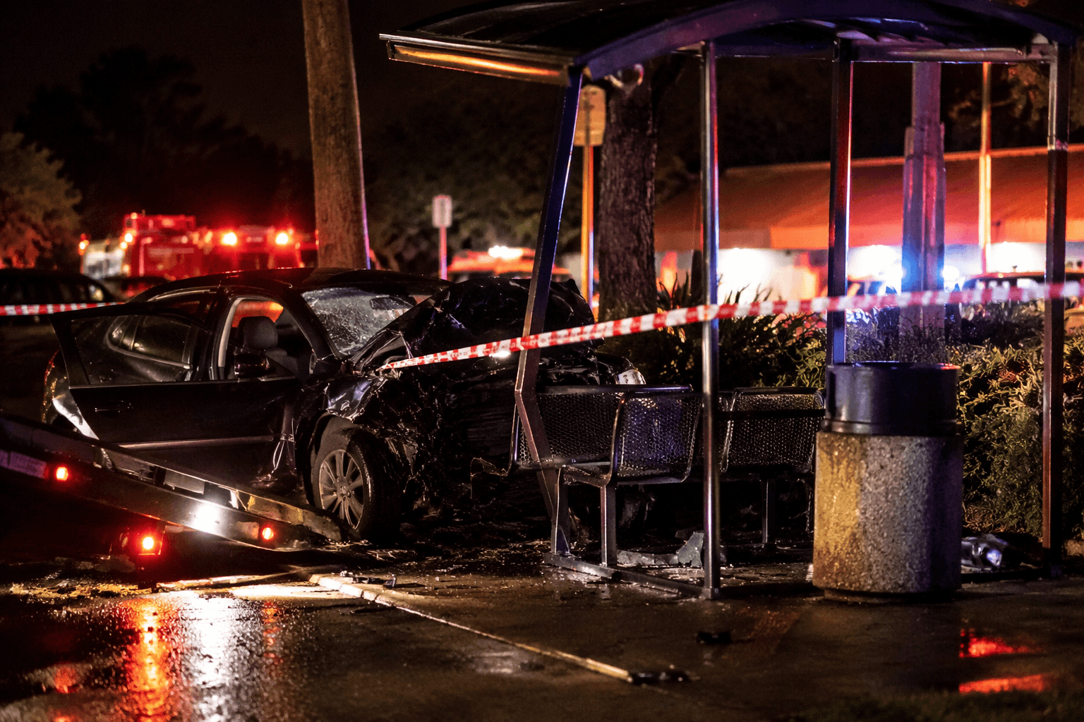 911 calls reveal deadly Pompano Beach bus stop crash details