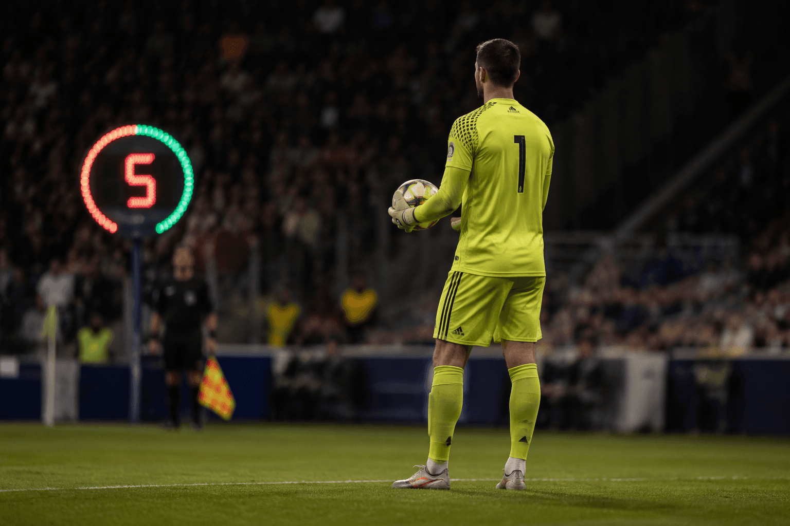 English football trials new goalkeeper time limit to curb time-wasting