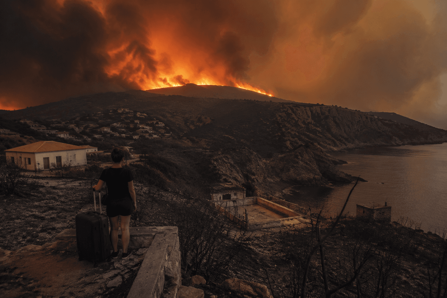 How to handle holiday cancellations amid Europe’s wildfires