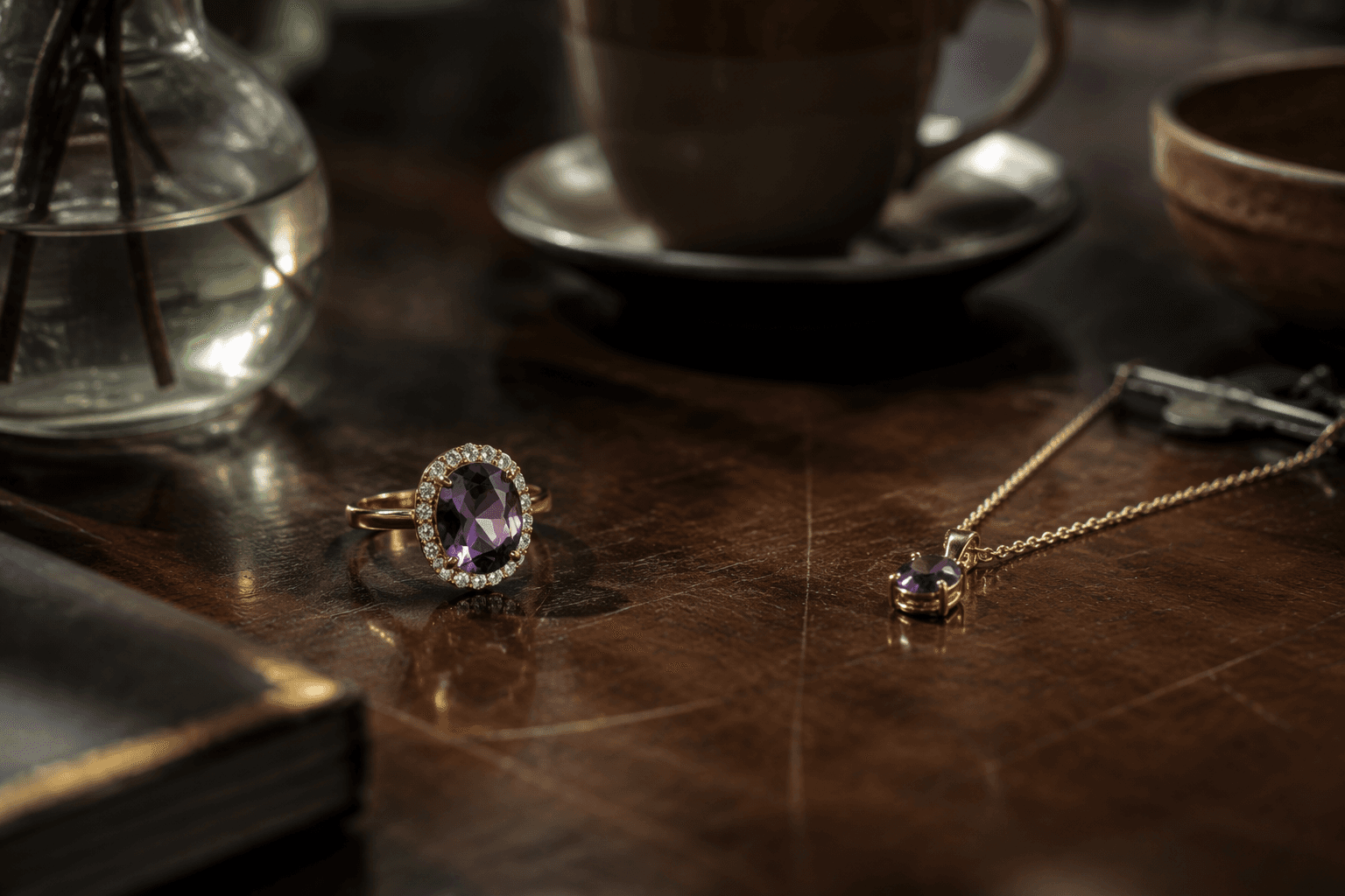 Amethyst proves durable enough for everyday rings and pendants