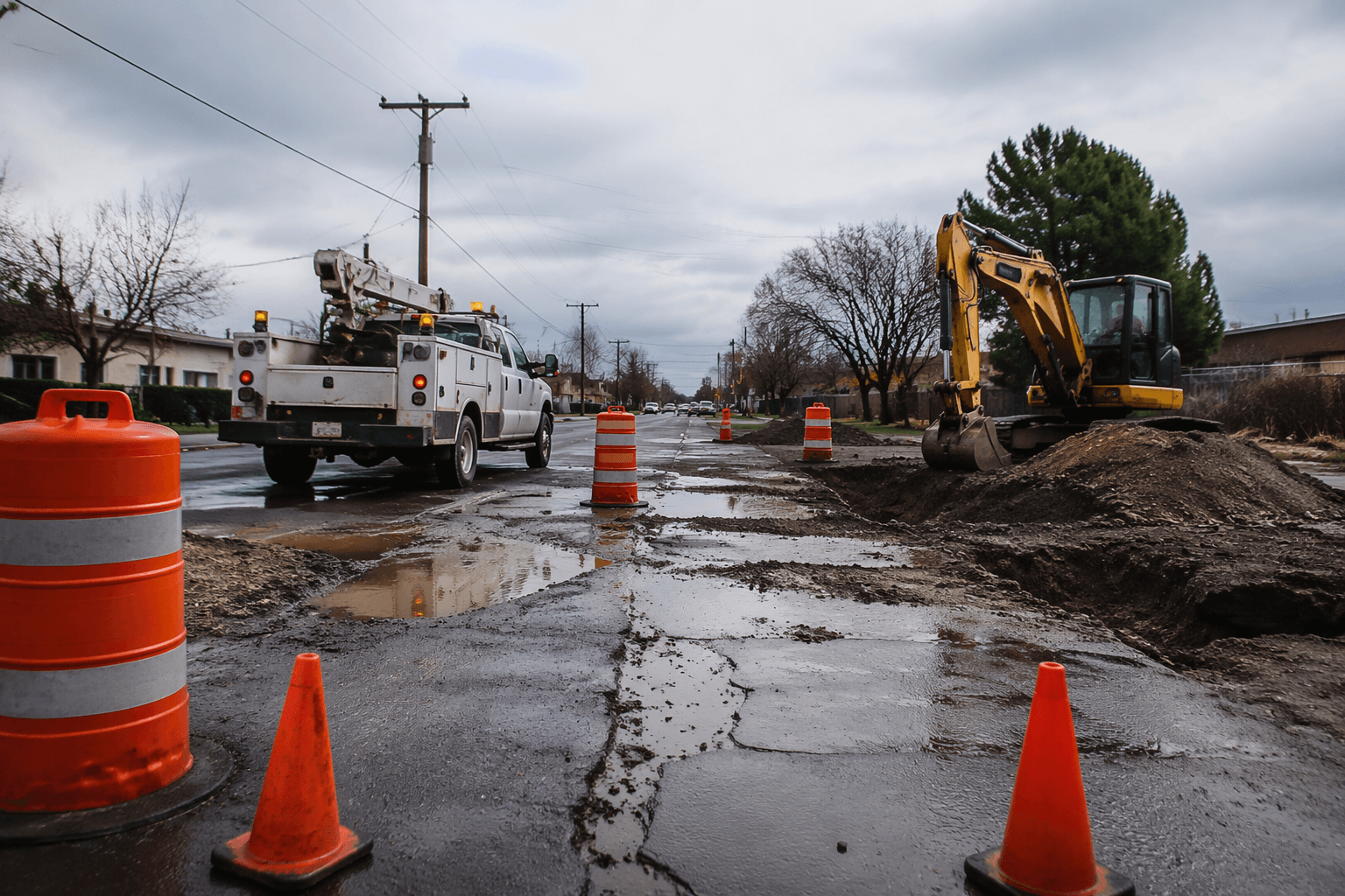 Belen alerts residents to water shutoff and road closure