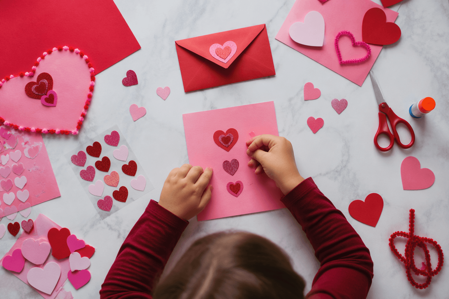 Kid-friendly Valentine crafts for handmade cards and gifts