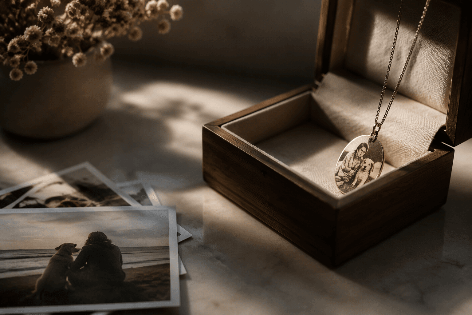 How photo-engraved jewelry turns pictures into keepsakes