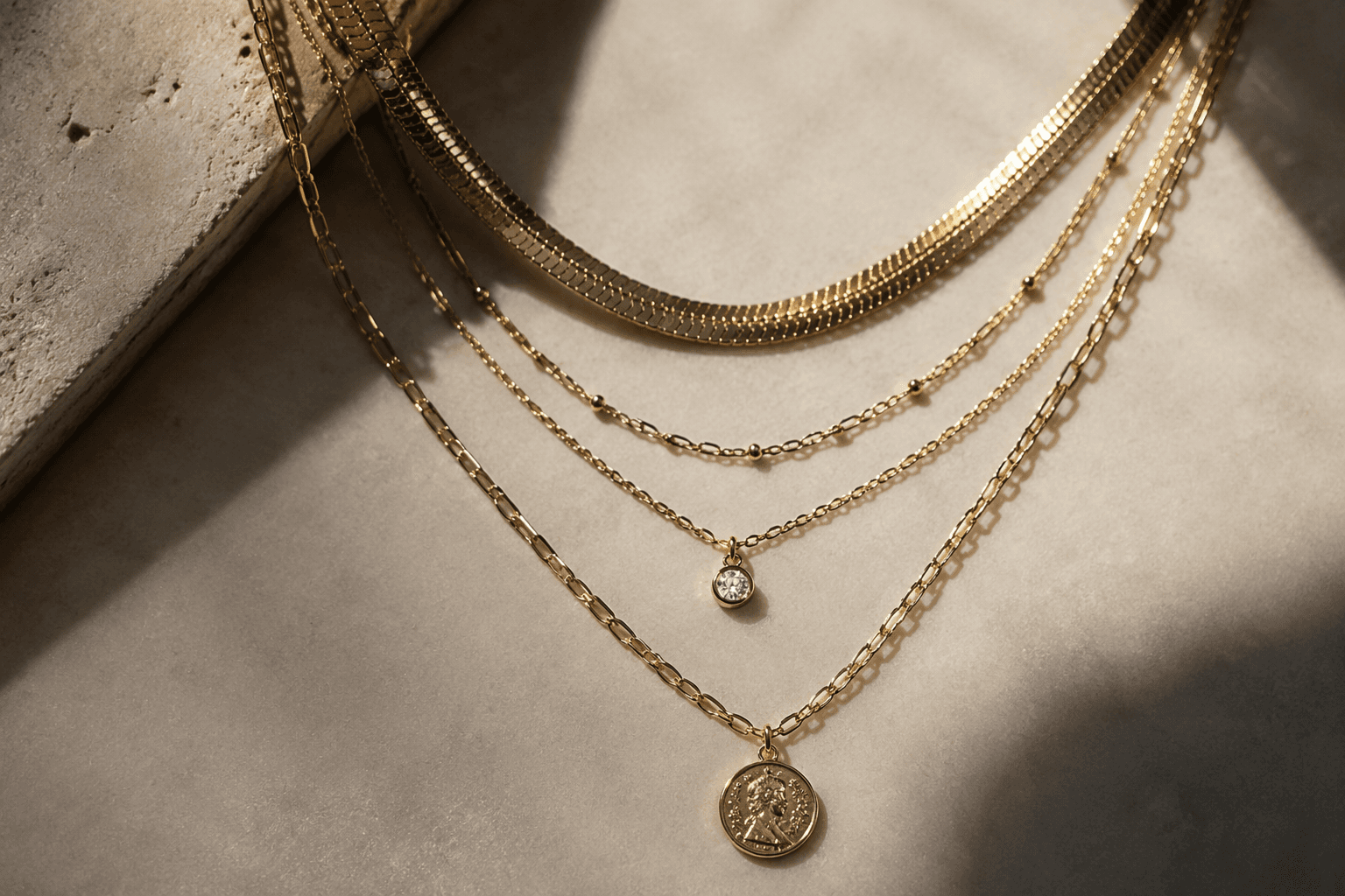 How chokers anchor layered necklaces with luxury appeal