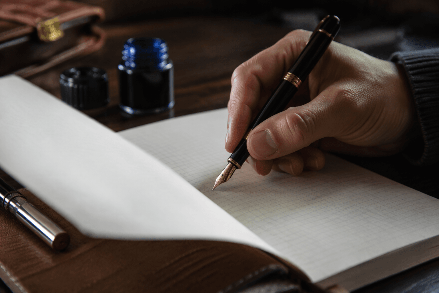 Daily copywork helps fountain pen users improve handwriting