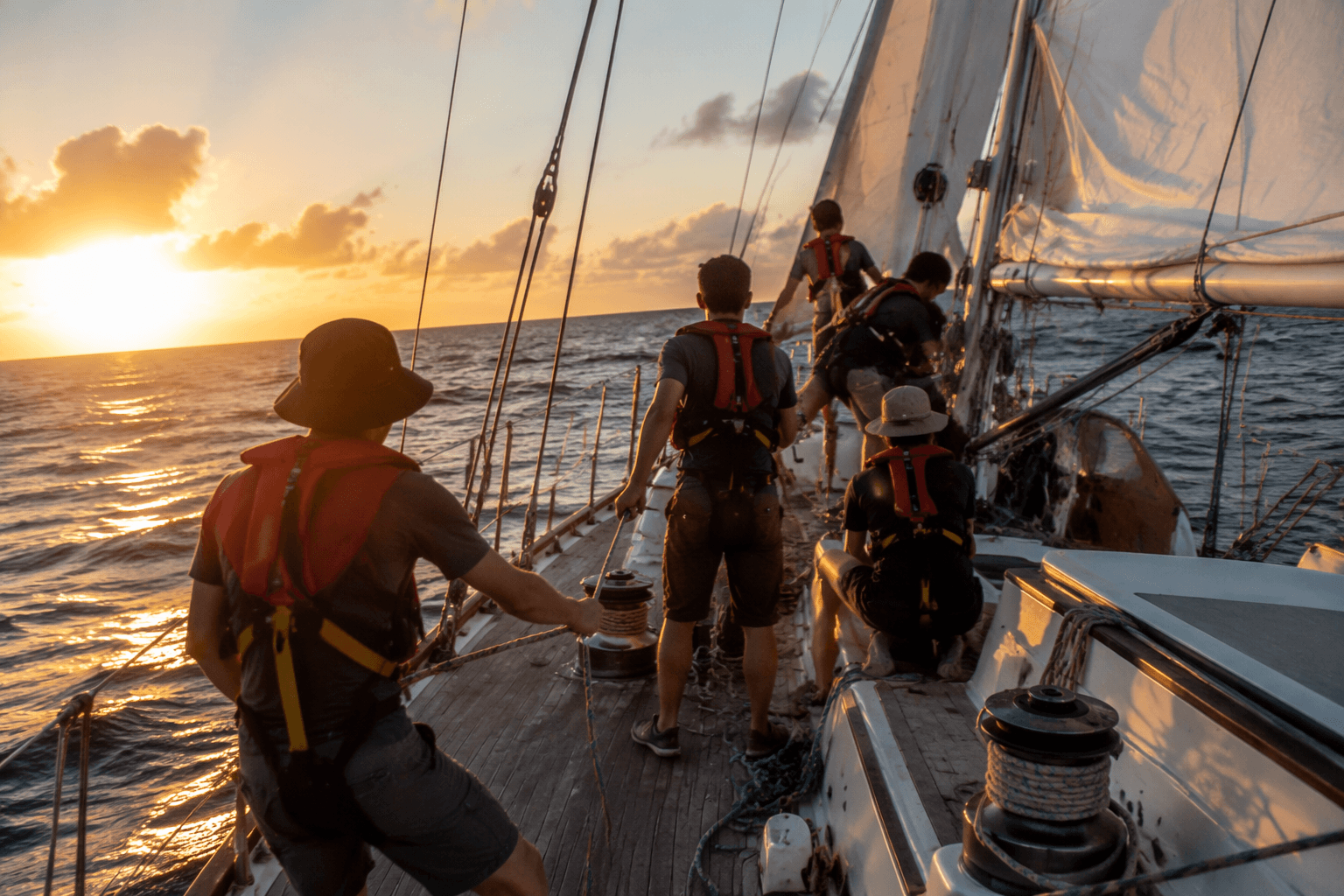 Kauai Sea Scouts learn teamwork and seamanship on state voyage