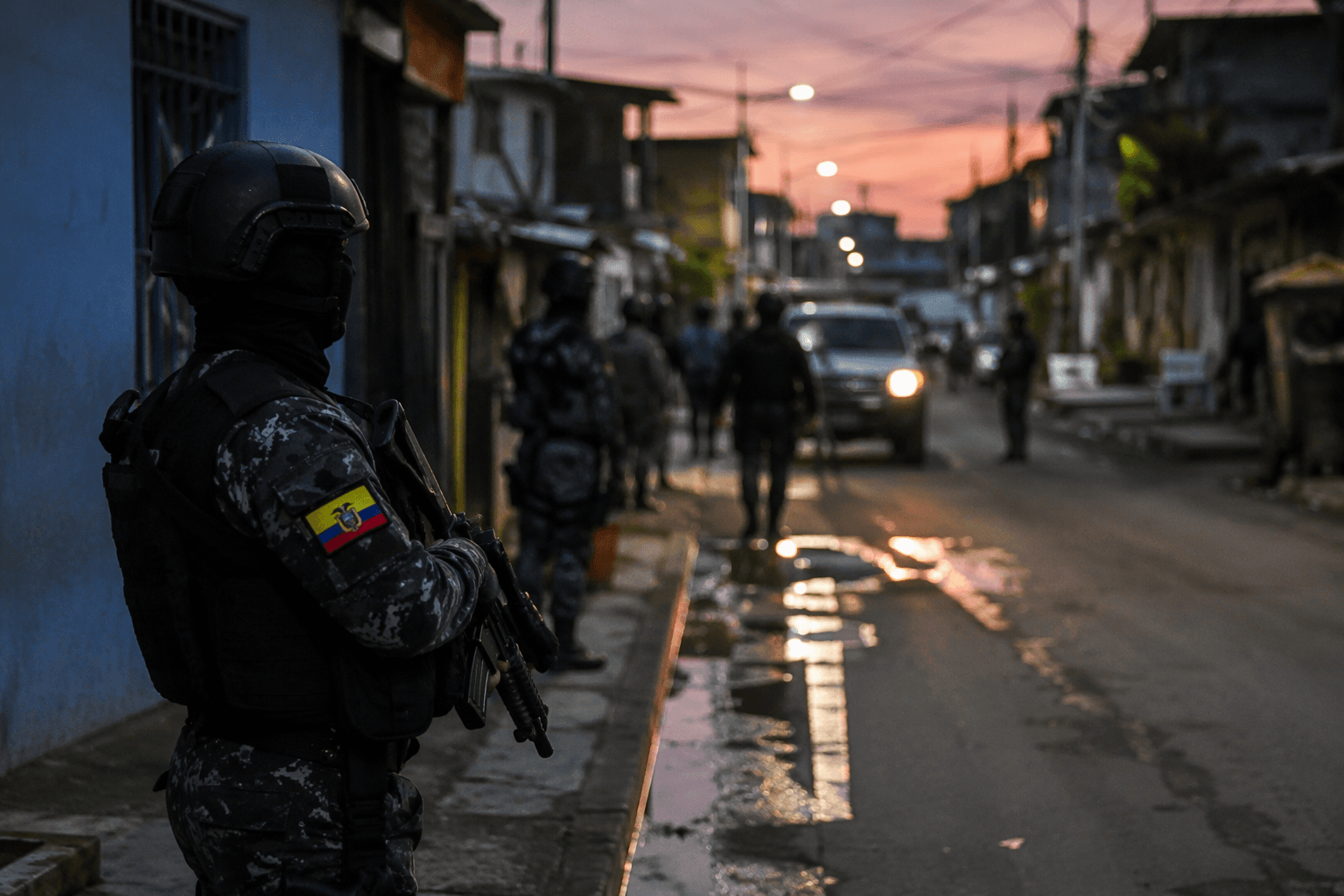 Ecuador police battle gangs, drugs and infiltration in Durán