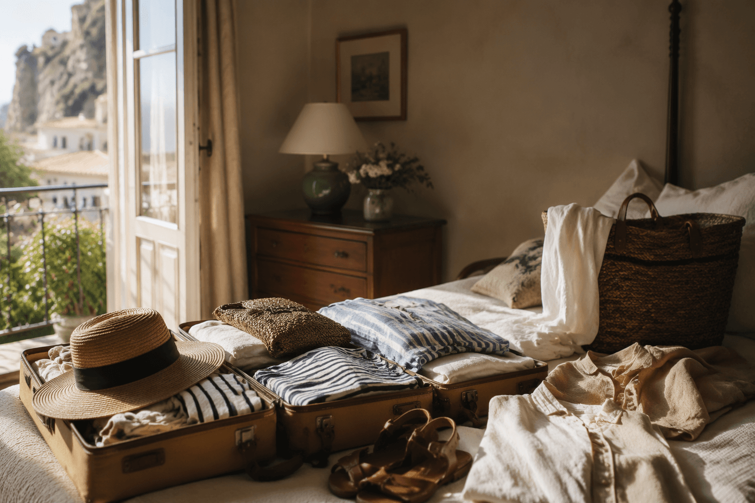Coastal grandmother packing picks for a chic Italy summer getaway
