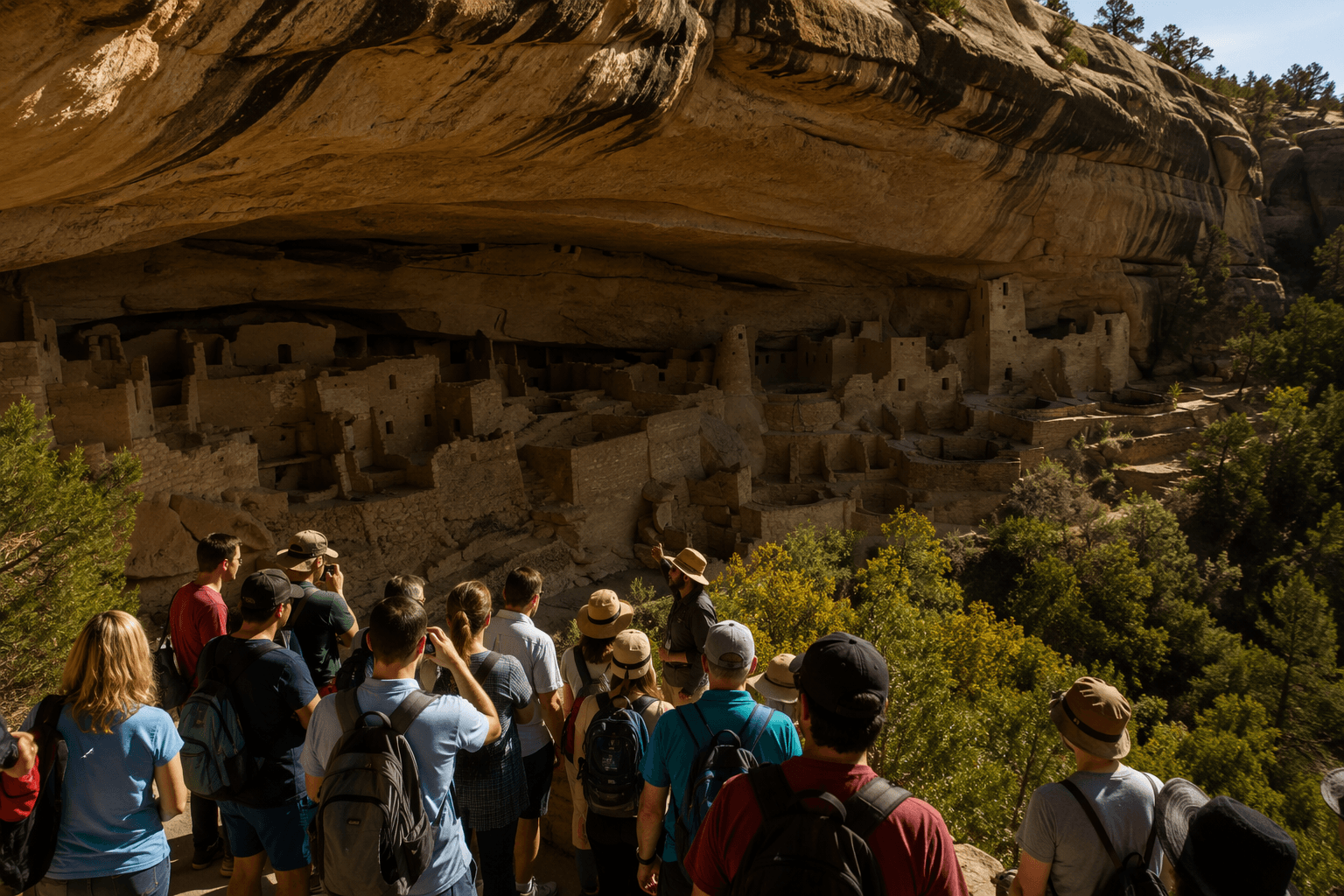 Mesa Verde tour page unlocks access to cliff dwellings