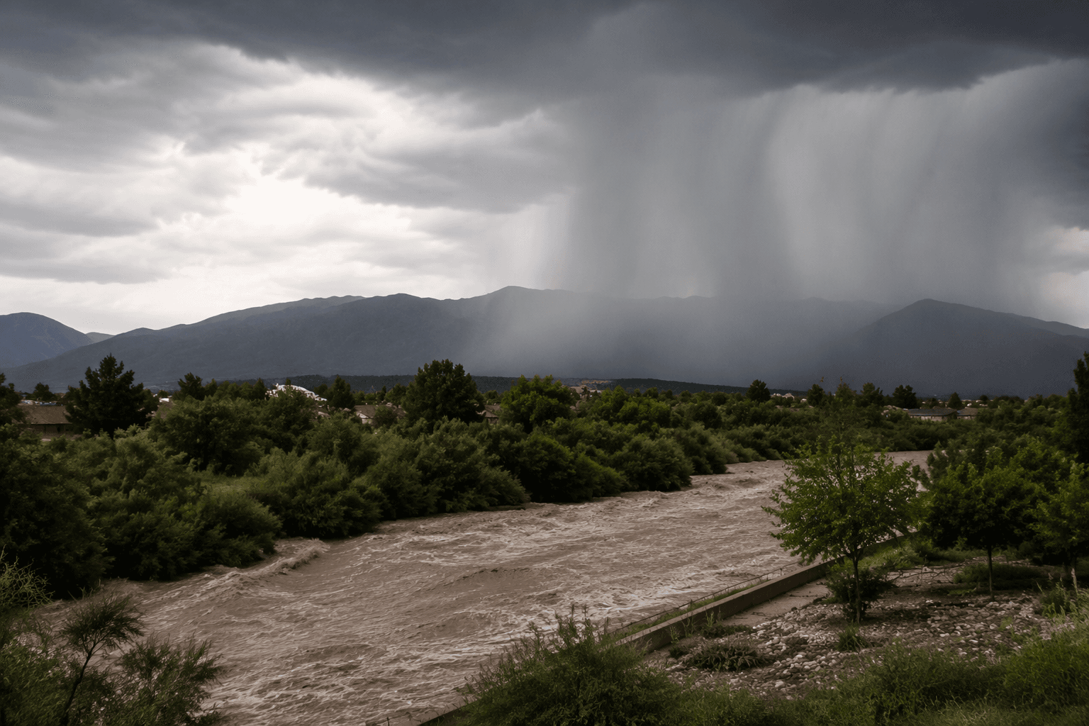 Flash flood warnings issued for Santa Fe County amid heavy storms