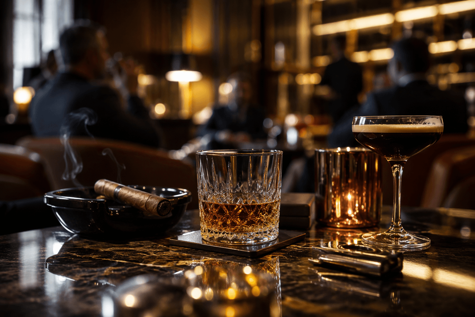 What to drink with cigars at Las Vegas lounges