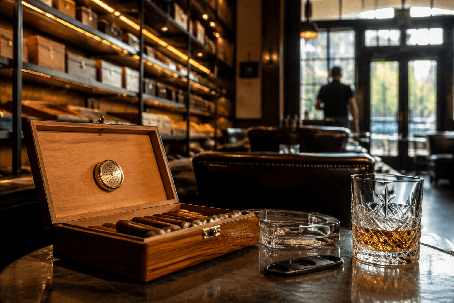 Cigarbox in Las Vegas keeps it simple with hours and contact details