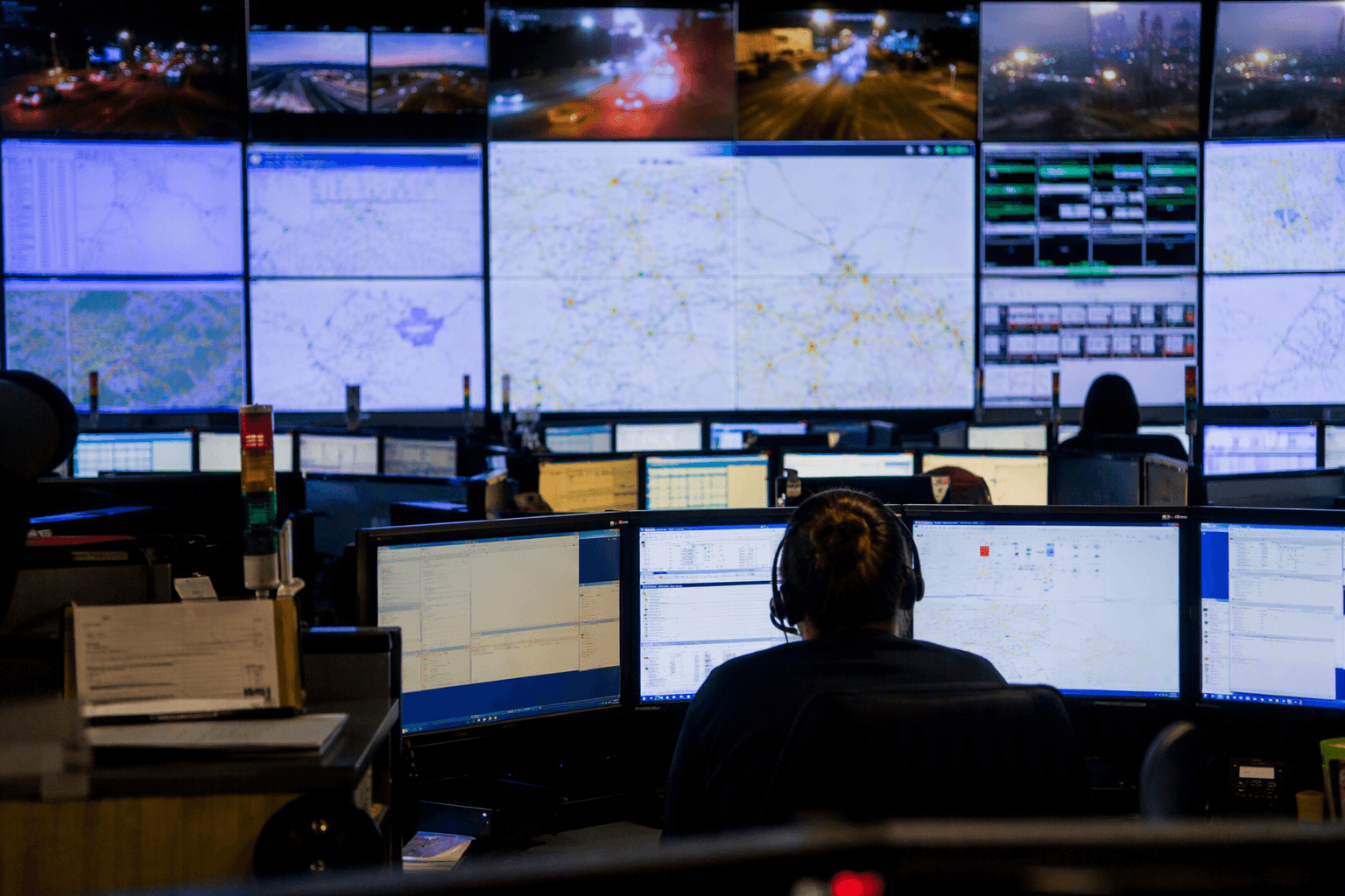 McDowell visits Guilford Metro 9-1-1, praises fast emergency response