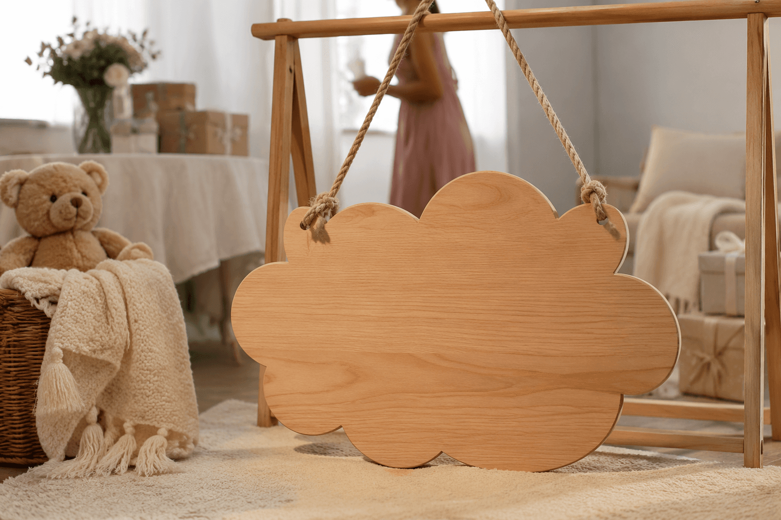 Woodemon launches personalized wooden nursery name sign for baby showers