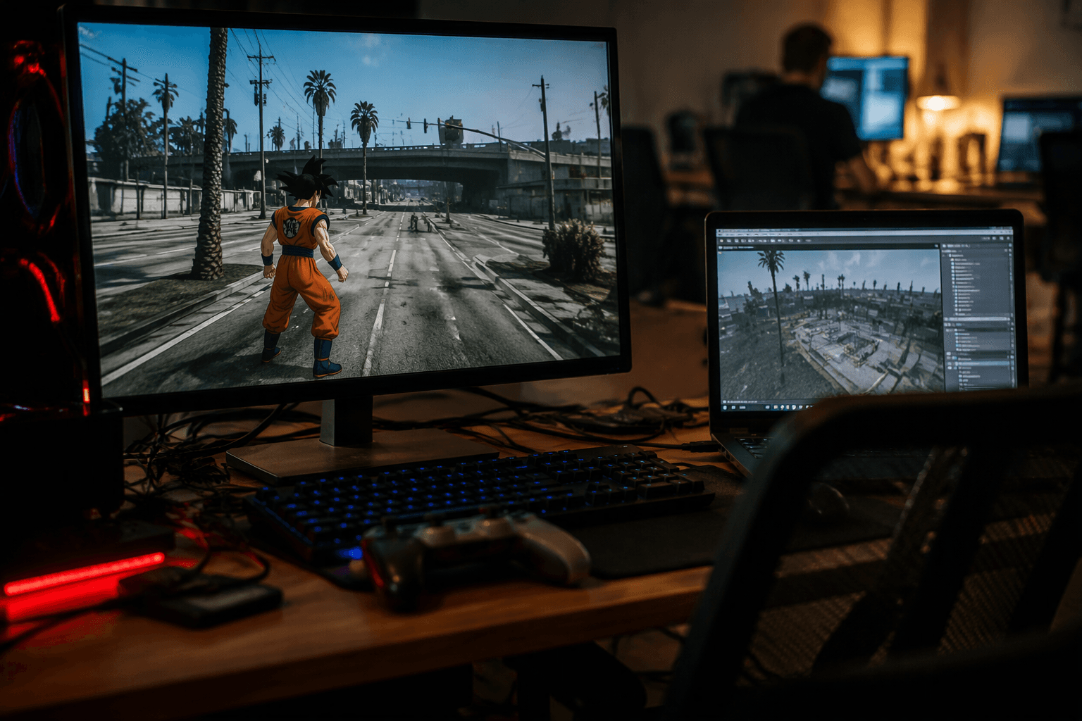 Grand Theft Auto: San Andreas becomes a Dragon Ball Sparking Zero stage